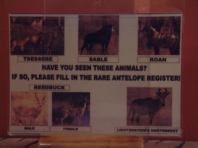 Rare Animal Register